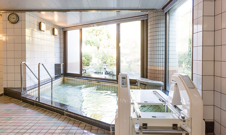 充実した入浴設備
