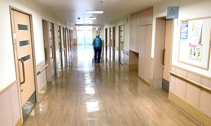 ゆったり過ごせる広々とした空間