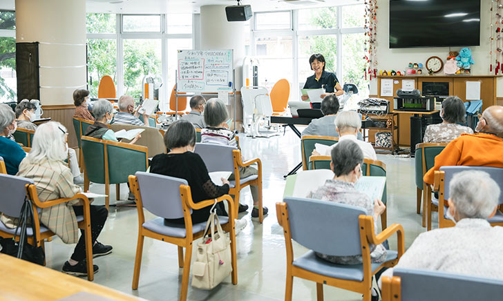 心が動く多彩なレクリエーション